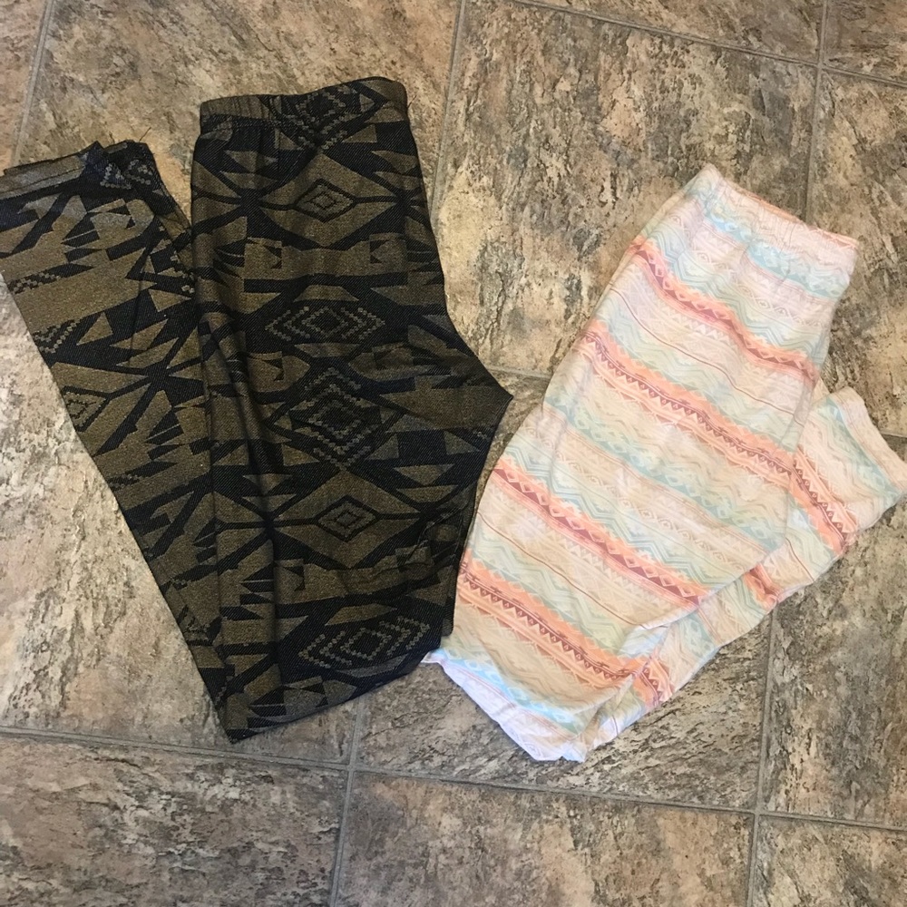 Aztec leggings